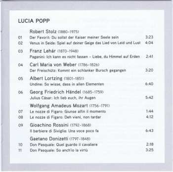 CD Lucia Popp: Great Singers Live
