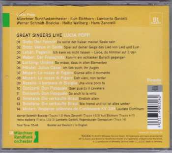 CD Lucia Popp: Great Singers Live