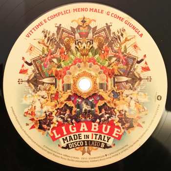 2LP Luciano Ligabue: Made In Italy LTD | NUM