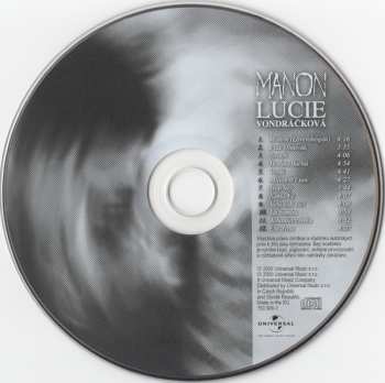 CD Lucie Vondráčková: Manon