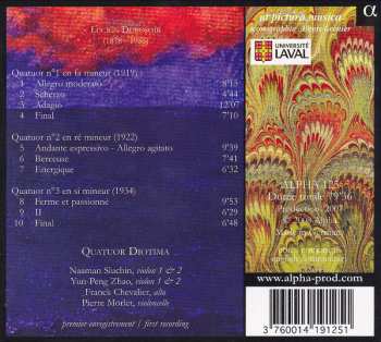 CD Quatuor Diotima: Quatuors À Cordes