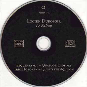 CD Quatuor Diotima: Le Balcon