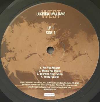 2LP Lucinda Williams: West