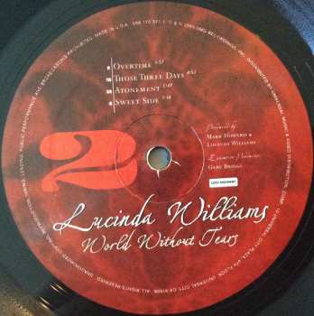 LP Lucinda Williams: World Without Tears
