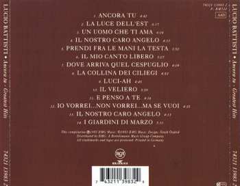CD Lucio Battisti: Ancora Tu - Greatest Hits