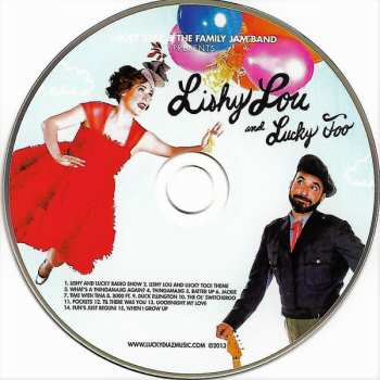 CD Lucky Diaz And The Family Jam Band: Lishy Louy And Lucky Too