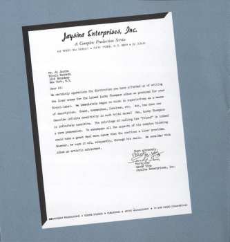 CD Tommy Flanagan: Lucky Is Back! ( Then, So Is Love)