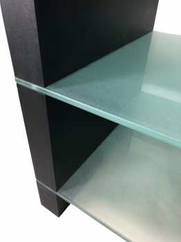 Hi-Fi Ludic - Vanir Audiorack Black + Frosted Glass