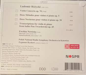 CD Narodowa Orkiestra Symfoniczna Polskiego Radia: Violin Concerto Op. 70 / Works For Violin & Piano
