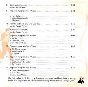 CD Ľudová Hudba Eugena Farkaša: Zigeunermusik Aus Ungarn
