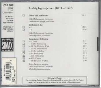 CD Oslo Filharmoniske Orkester: Tema Con Variazioni • Sinfonia In Re • Japanischer Frühling