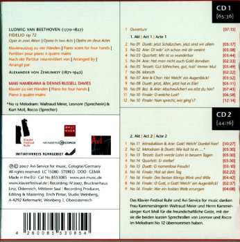 2CD/Box Set Ludwig van Beethoven: Fidelio (Piano For Four hands)