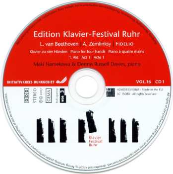 2CD/Box Set Ludwig van Beethoven: Fidelio (Piano For Four hands)