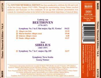 CD Ludwig van Beethoven: Beethoven Symphony No. 3 'Eroica' / Sibelius Symphony No. 7