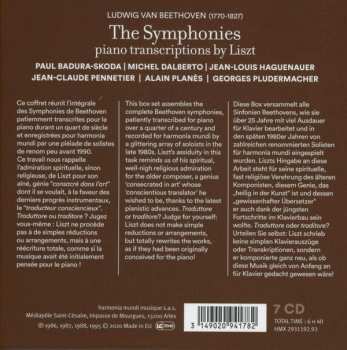 7CD/Box Set Ludwig van Beethoven: Beethoven - The Symphonies. Piano Transcriptions By Liszt  