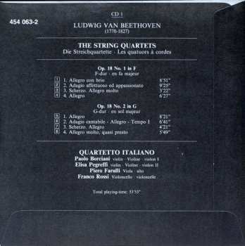 10CD/Box Set Ludwig van Beethoven: Complete String Quartets = Die Streichquartette - Les Quatuors À Cordes