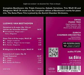CD Ludwig van Beethoven: Complete Works For Piano Trio Vol. V & Triple Concerto