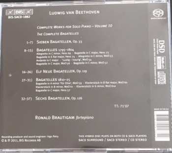 SACD Ludwig van Beethoven: Complete Works For Solo Piano, Volume 10 - Für Elise: The Complete Bagatelles