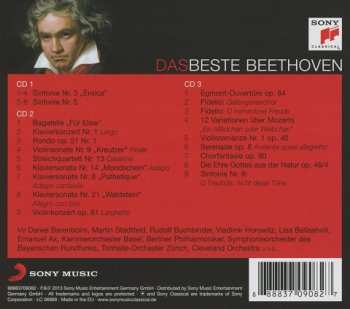 3CD Ludwig van Beethoven: DASBESTE Beethoven