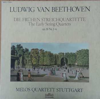 3LP/Box Set Ludwig van Beethoven: Die Frühen Streichquartette Op. 18 Nr. 1-6