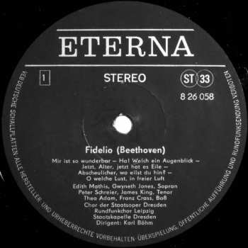 LP Ludwig van Beethoven: Fidelio