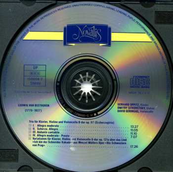 CD Ludwig van Beethoven: Klaviertrios • Piano Trios