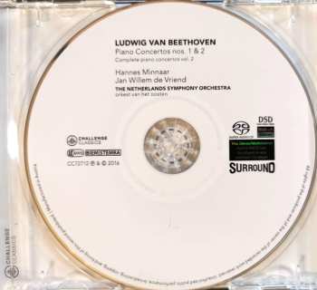 SACD Ludwig van Beethoven: Piano Concertos Nos. 1 & 2