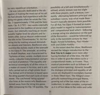 CD Ludwig van Beethoven: String Trios Op. 9