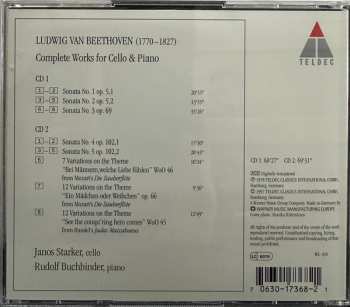 2CD Ludwig van Beethoven: Sämtliche Werke Für Violoncello Und Klavier