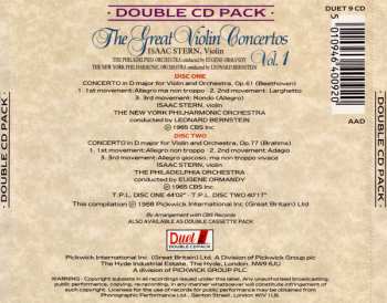 2CD Ludwig van Beethoven: The Great Violin Concertos Vol. 1