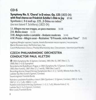 6CD/Box Set The Czech Philharmonic Orchestra: Symphonies