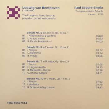 9CD/Box Set Ludwig van Beethoven: The Complete Piano Sonatas Played On Period Instruments