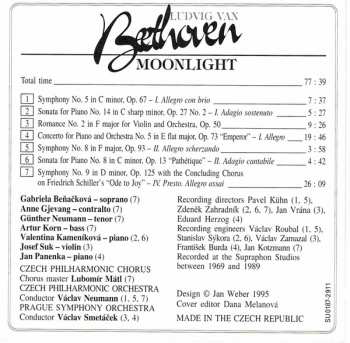 CD Ludwig van Beethoven: Měsíční Svit
