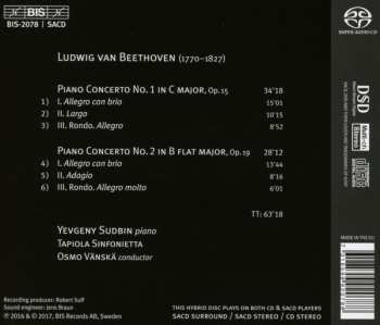SACD Ludwig van Beethoven: Piano Concertos 1 & 2