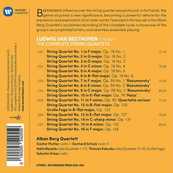 7CD/Box Set Ludwig van Beethoven: The Complete String Quartets