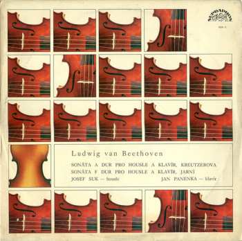 LP Ludwig van Beethoven: Sonáta A Dur Pro Housle A Klavír, Kreutzerova /  Sonáta F Dur Pro Housle A Klavír, Jarni
