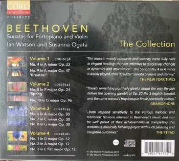 4CD/Box Set Ludwig van Beethoven: Sonatas For Fortepiano And Violin Collection