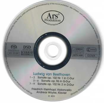 SACD Ludwig van Beethoven: Sonatas II