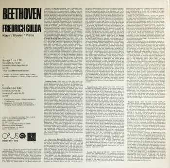 LP Ludwig van Beethoven: Sonate Nr. 29 B-dur Op. 106 (Sonate Für Das Hammerklavier) / Sonate Nr. 30 E-dur Op. 109 (76 1)