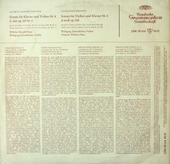 LP Ludwig van Beethoven: Sonate Für Klavier Und Violine Nr. 8 / Sonate Für Violone Und Klavier Nr. 3