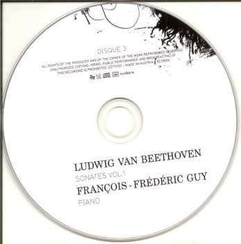 3CD/Box Set Ludwig van Beethoven: Sonates Vol.1