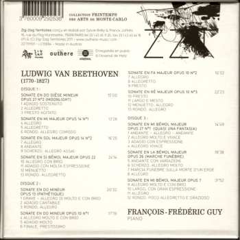 3CD/Box Set Ludwig van Beethoven: Sonates Vol.1