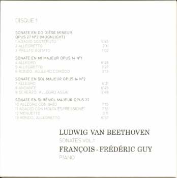 3CD/Box Set Ludwig van Beethoven: Sonates Vol.1
