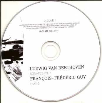 3CD/Box Set Ludwig van Beethoven: Sonates Vol.1