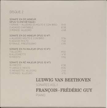 3CD/Box Set Ludwig van Beethoven: Sonates Vol.1