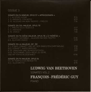 3CD/Box Set Ludwig van Beethoven: Sonates Vol.2