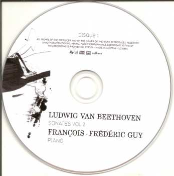 3CD/Box Set Ludwig van Beethoven: Sonates Vol.2