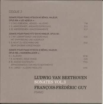 3CD/Box Set Ludwig van Beethoven: Sonates Vol.3