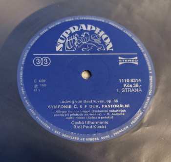 LP The Czech Philharmonic Orchestra: 6·Symfonie F Dur Pastorální