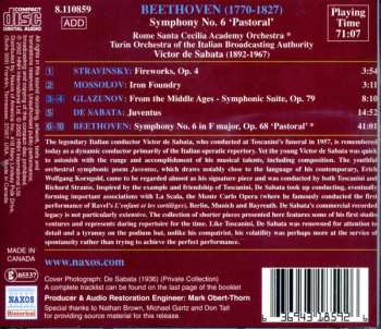 CD Ludwig van Beethoven: Symphony No. 6 "Pastoral" / Fireworks / Iron Foundry / Juventus / From The Middle Ages